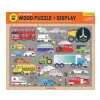 Mudpuppy Mud Puppy On The Move 100 Piece Wooden Puzzle + Display Hot