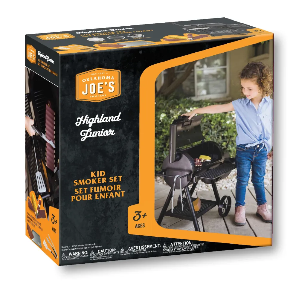 Toyworld NZ Oklahoma Joe's Highland Junior Battery Operated Smoker Set Flash Sale