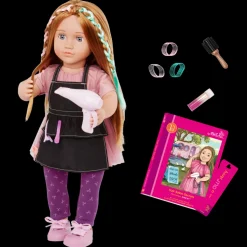 Our Generation 18 Inch Deluxe Poseable Doll W Book Drew Clearance