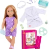 Our Generation 18 Inch Deluxe Spa Doll With Book Serafina Online