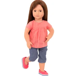 Our Generation 18 Inch Deluxe Travel Doll - Reese Clearance