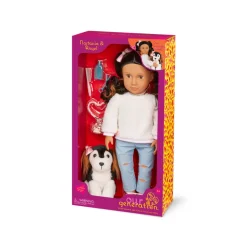 Our Generation 18 Inch Doll With Pet Natassia & Angel Discount