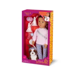 Our Generation 18 Inch Doll With Pet Dog - Natalia & Nillie Online
