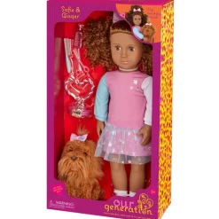 Our Generation 18 Inch Doll With Pet Safie & Ginger Outlet