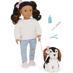 Our Generation 18 Inch Doll With Pet Natassia & Angel Discount