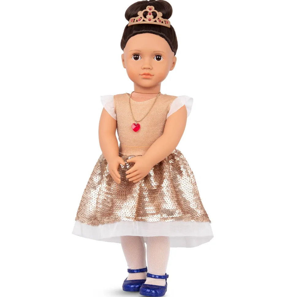Our Generation 18 Inch(45cm) Deluxe Doll & Accessories Gift Set Amora "Full Of Love" Best Sale