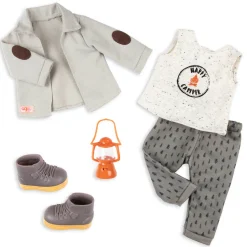 Our Generation Deluxe Outfit Campsite Delight Camping Outfit With Lantern Outlet