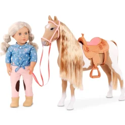 Our Generation Horse 20 Inch Hair Play - Palomino Discount