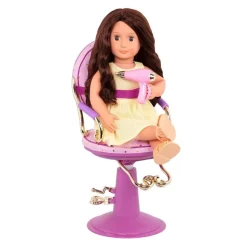 Our Generation Purple Salon Chair New