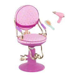 Our Generation Purple Salon Chair New