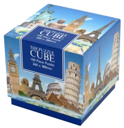 Toyworld NZ 100 Piece Cube Jigsaw Puzzle World Landmarks Discount