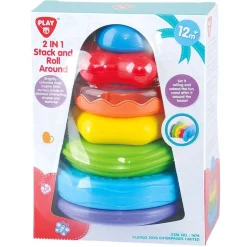 Playgo Toys Ent Ltd Playgo Toys Ent. Ltd. 2 In 1 Stack And Roll Around Online