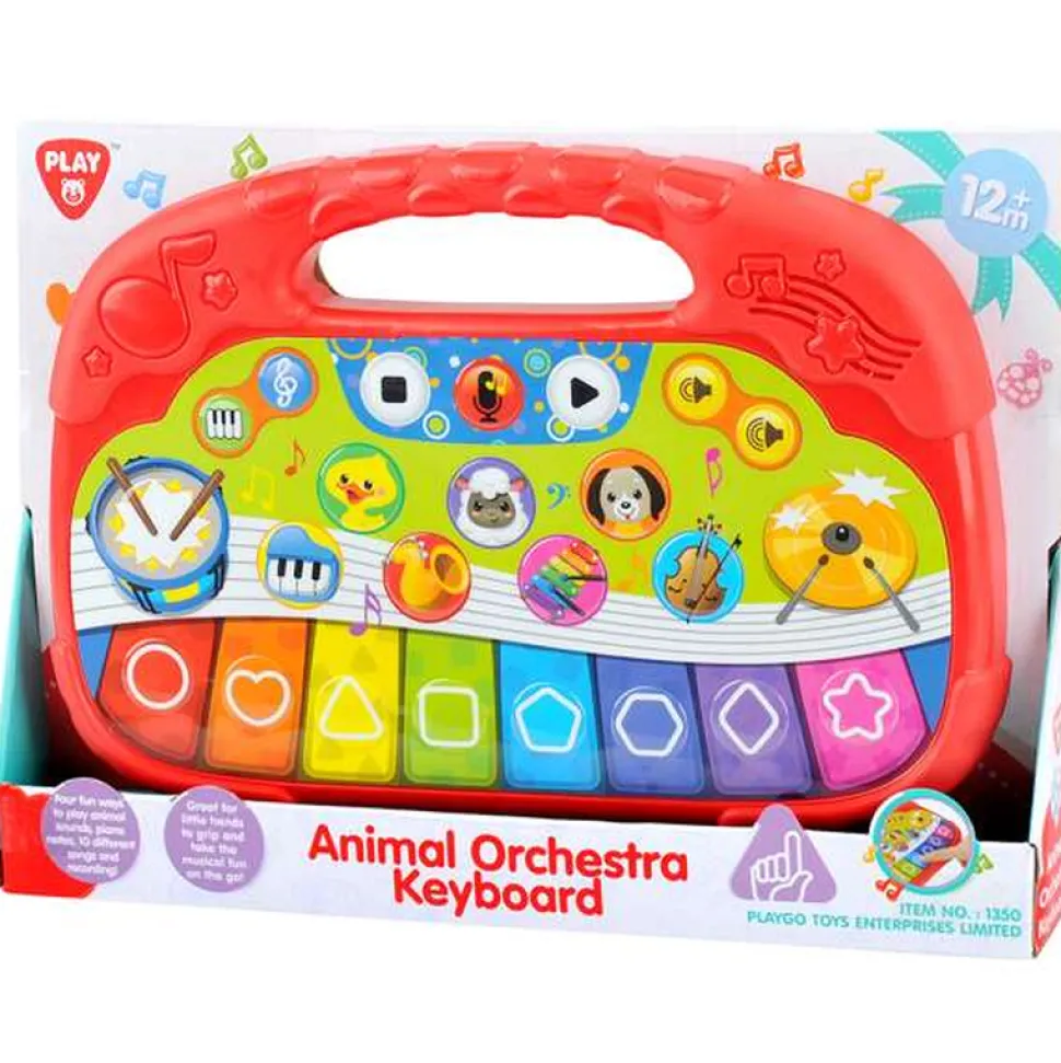 Playgo Toys Ent Ltd Playgo Toys Ent. Ltd. Animal Orchestra Keyboard Hot