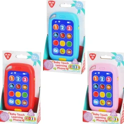 Playgo Toys Ent Ltd Playgo Toys Ent. Ltd. Baby Touch Learning Phone Assorted Styles New