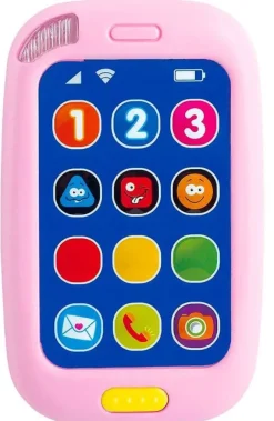 Playgo Toys Ent Ltd Playgo Toys Ent. Ltd. Baby Touch Learning Phone Pink Best Sale