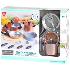 Playgo Toys Ent Ltd Playgo Toys Ent. Ltd. Chefs Collection Metal Cookware Best Sale