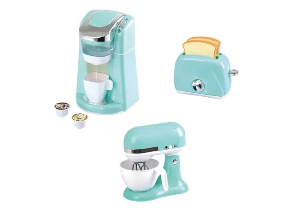 Playgo Toys Ent Ltd Playgo Toys Ent. Ltd. Classy Kitchen Appliance Trio Mint Sale