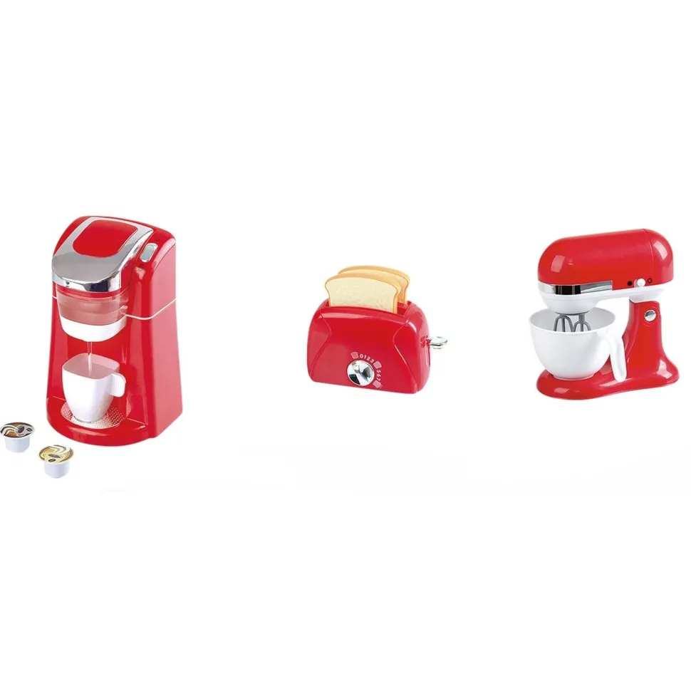 Playgo Toys Ent Ltd Playgo Toys Ent. Ltd. Classy Kitchen Appliance Trio Red Shop