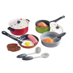 Playgo Toys Ent Ltd Playgo Toys Ent. Ltd. Deco Collection - 15 Piece Metal Cookware Cheap