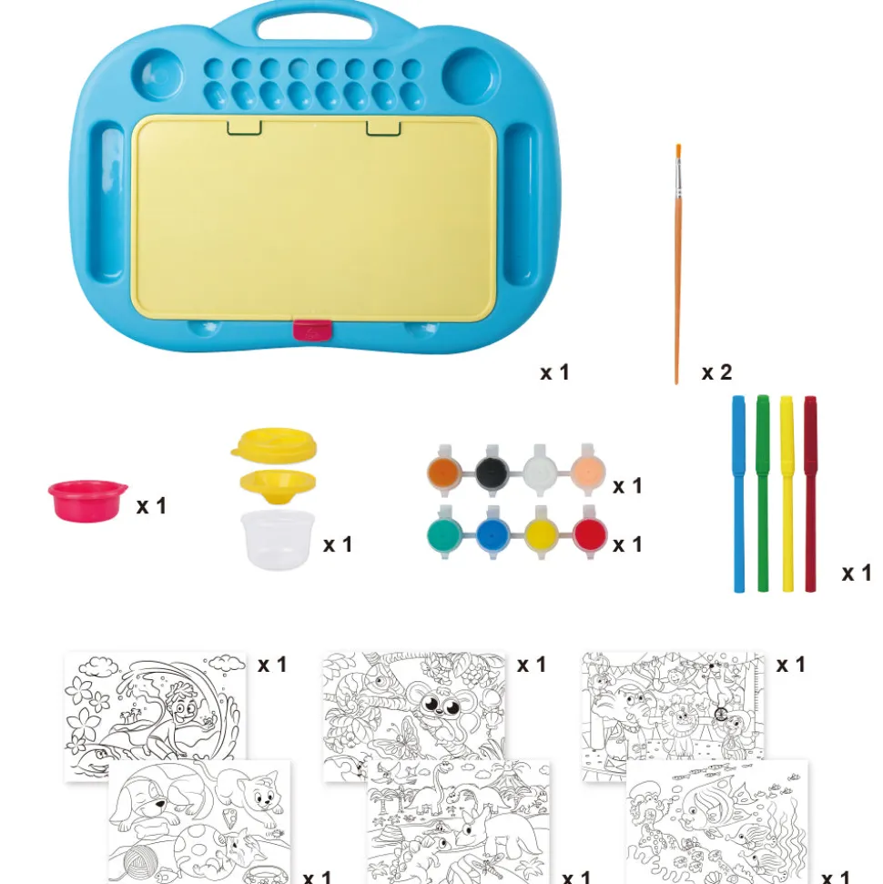 Playgo Toys Ent Ltd Playgo Toys Ent. Ltd. Draw & Carry Desk 19 Pieces Flash Sale