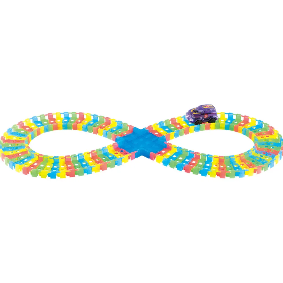 Playgo Toys Ent Ltd Playgo Toys Ent. Ltd. Glow Racer Track Set New