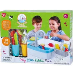 Playgo Toys Ent Ltd Playgo Toys Ent. Ltd. My Little Kitchen Sink 18 Piece Clearance