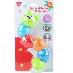 Playgo Toys Ent Ltd Playgo Toys Ent. Ltd. Pop & Rattle Caterpillar Best Sale