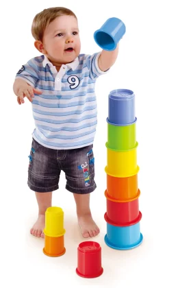 Playgo Toys Ent Ltd Playgo Toys Ent. Ltd. Rainbow Stackin' Cups 10 Pieces Best Sale