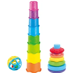 Playgo Toys Ent Ltd Playgo Toys Ent. Ltd. Rattle & Stack Combo New