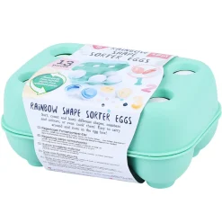 Playgo Toys Ent Ltd Playgo Toys Ent. Ltd. Recycled Material Rainbow Sorter Eggs Cheap