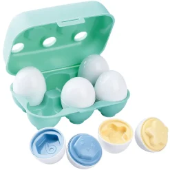 Playgo Toys Ent Ltd Playgo Toys Ent. Ltd. Recycled Material Rainbow Sorter Eggs Cheap