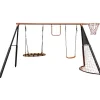 Playworld 5 Function Compact Swing Set New