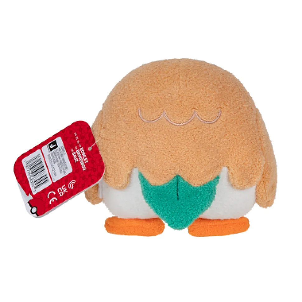 Pokemon 5 Inch Sleeping Plush Rowlet Outlet