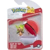 Pokemon Clip N Go Chespin & Poke Ball Outlet