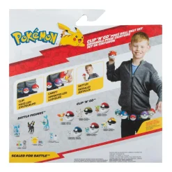 Pokemon Clip N Go Poke Ball Belt Set - Poke Ball & Nest Ball With Bulbasaur #2 Shop