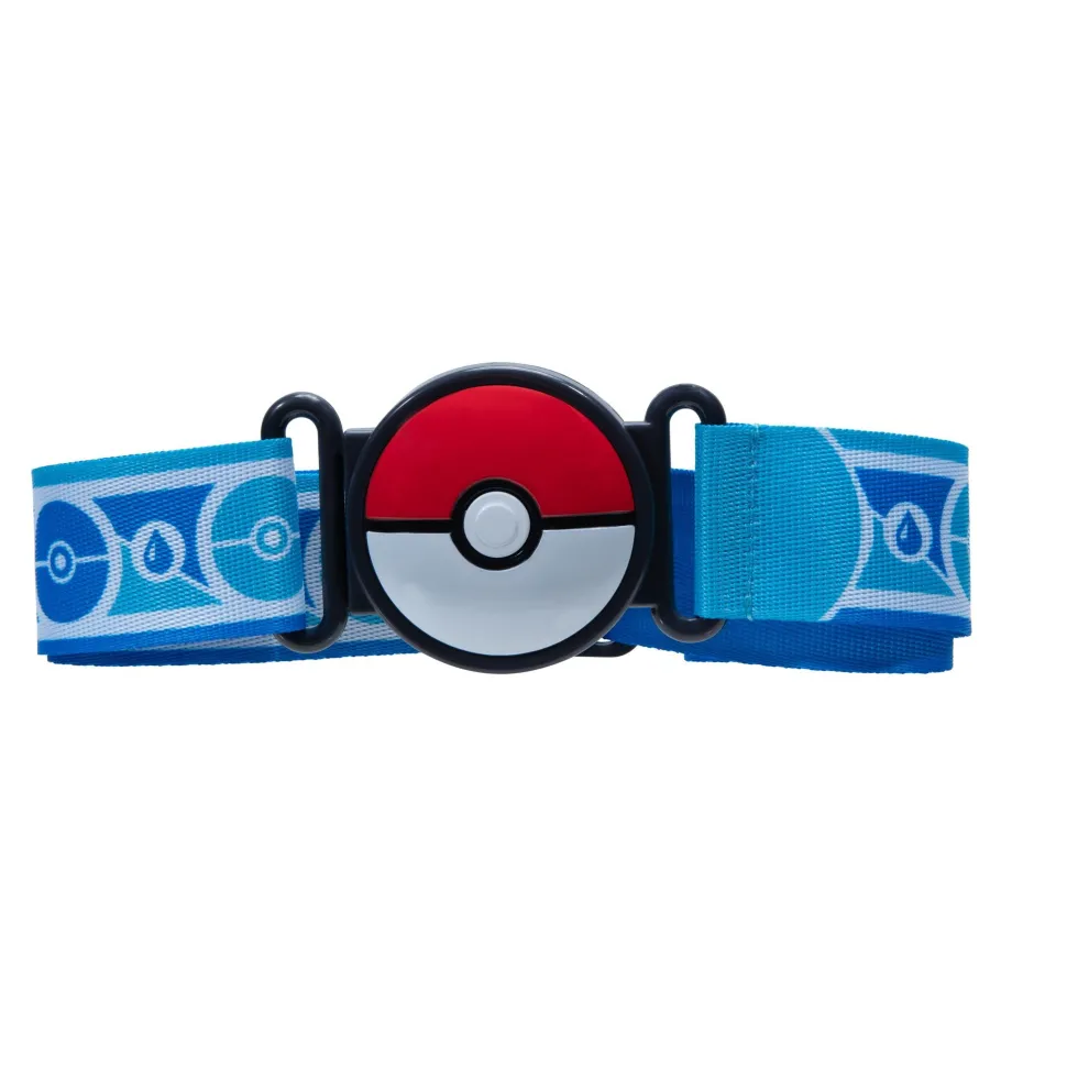 Pokemon Clip N Go Poke Ball Belt Set - Poke Ball & Dive Ball With Piplup Flash Sale