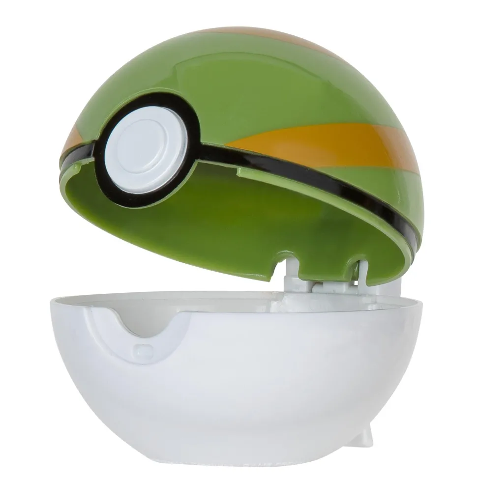 Pokemon Clip N Go Poke Ball Belt Set - Poke Ball & Nest Ball With Bulbasaur #2 Shop
