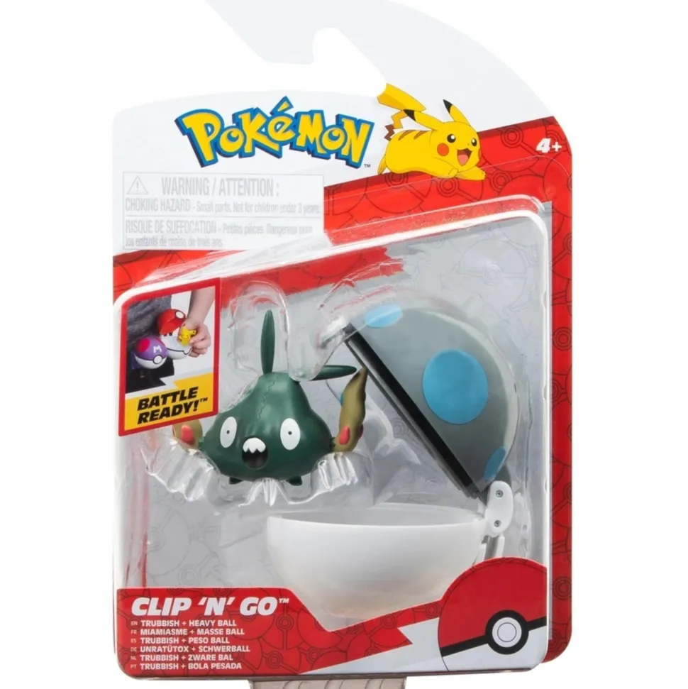 Pokemon Clip N Go Trubbish & Heavy Ball Online