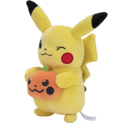 Pokemon Halloween 20cm Plush Pikachu Holding A Pumpkin Outlet