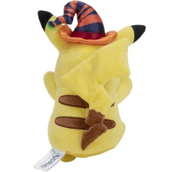Pokemon Halloween 20cm Plush Pikachu Wearing Witches Hat Flash Sale