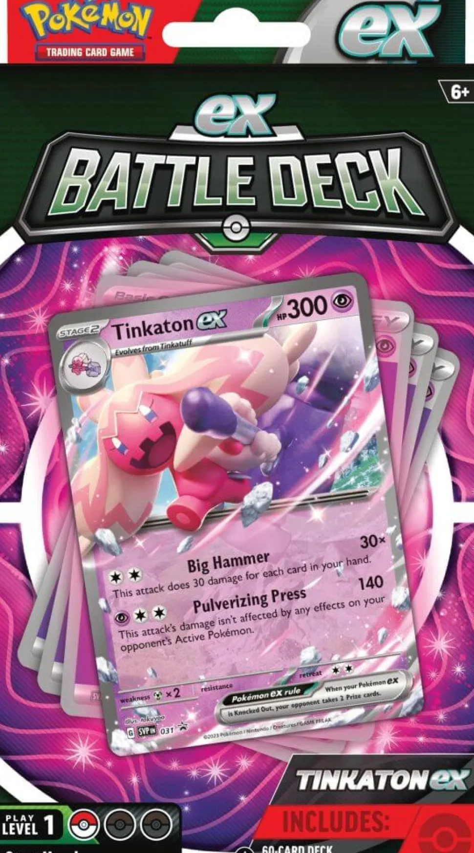 Pokemon TCG Chien-Pao & Tinkaton Ex Battle Deck - Tinkaton Sale