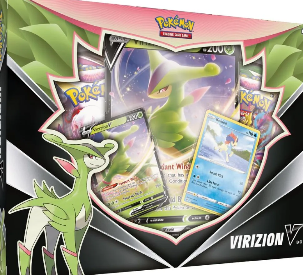 Pokemon TCG Virizion V Box Discount