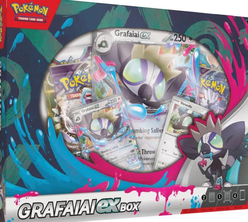 Pokemon Pokémon TCG Grafaiai Ex Box Shop