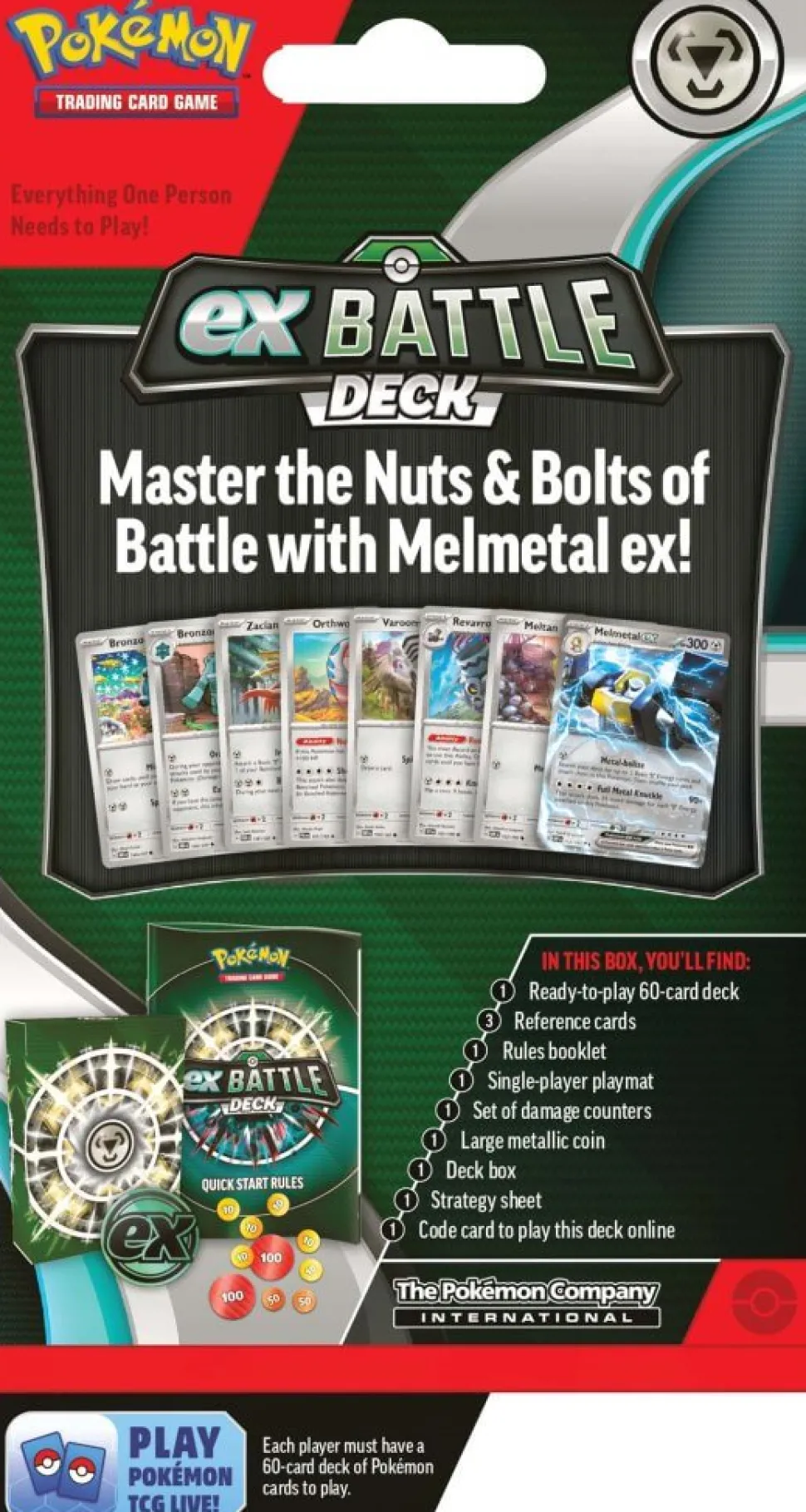 Pokemon Pokémon TCG Melmetal Or Houndoom Battle Deck Cheap