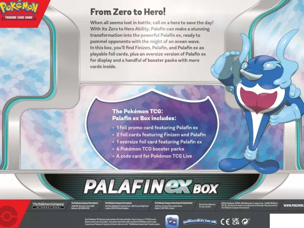 Pokemon Pokémon TCG Palafin Ex Box Outlet