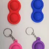 Toyworld NZ POPIT FIDGET TOY KEYRING CIRCLE PODS ASSORTED COLOURS Hot