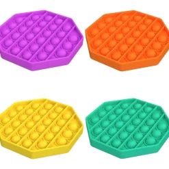 Toyworld NZ POPIT FIDGET TOY OCTAGON ASSORTED COLOURS Store