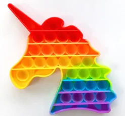 Toyworld NZ POPIT FIDGET TOY RAINBOW UNICORN Best