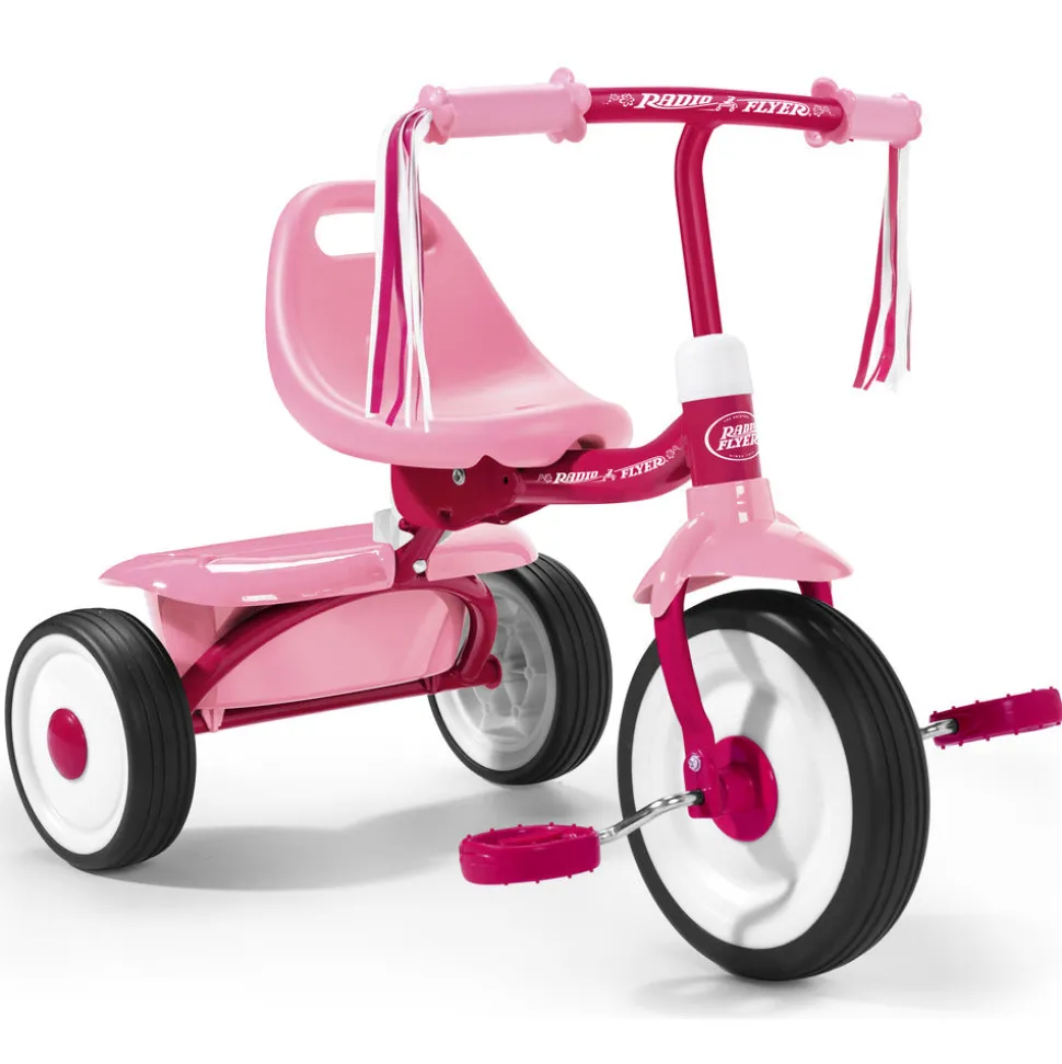 Radio Flyer Fold 2 Go Trike - Pink Best