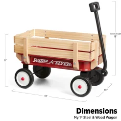 Radio Flyer My First Steel & Wood Wagon Sale